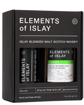 Elements of Islay Cask Edit Giftbox Islay Blended Malt Scotch Whisky 70 cl 46%